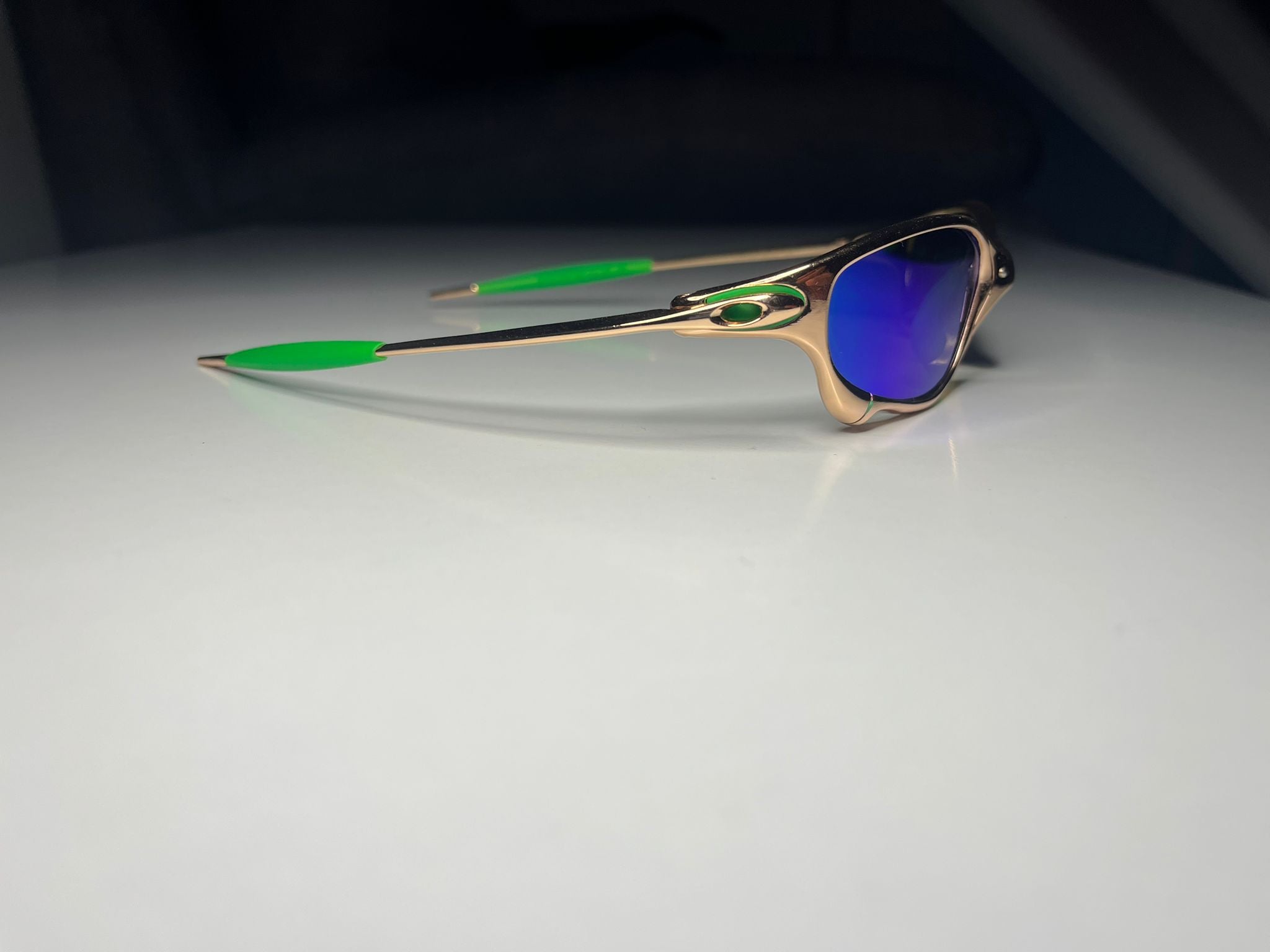 Resolute- Copper Frame- Blue/Green Lenses- Polarized