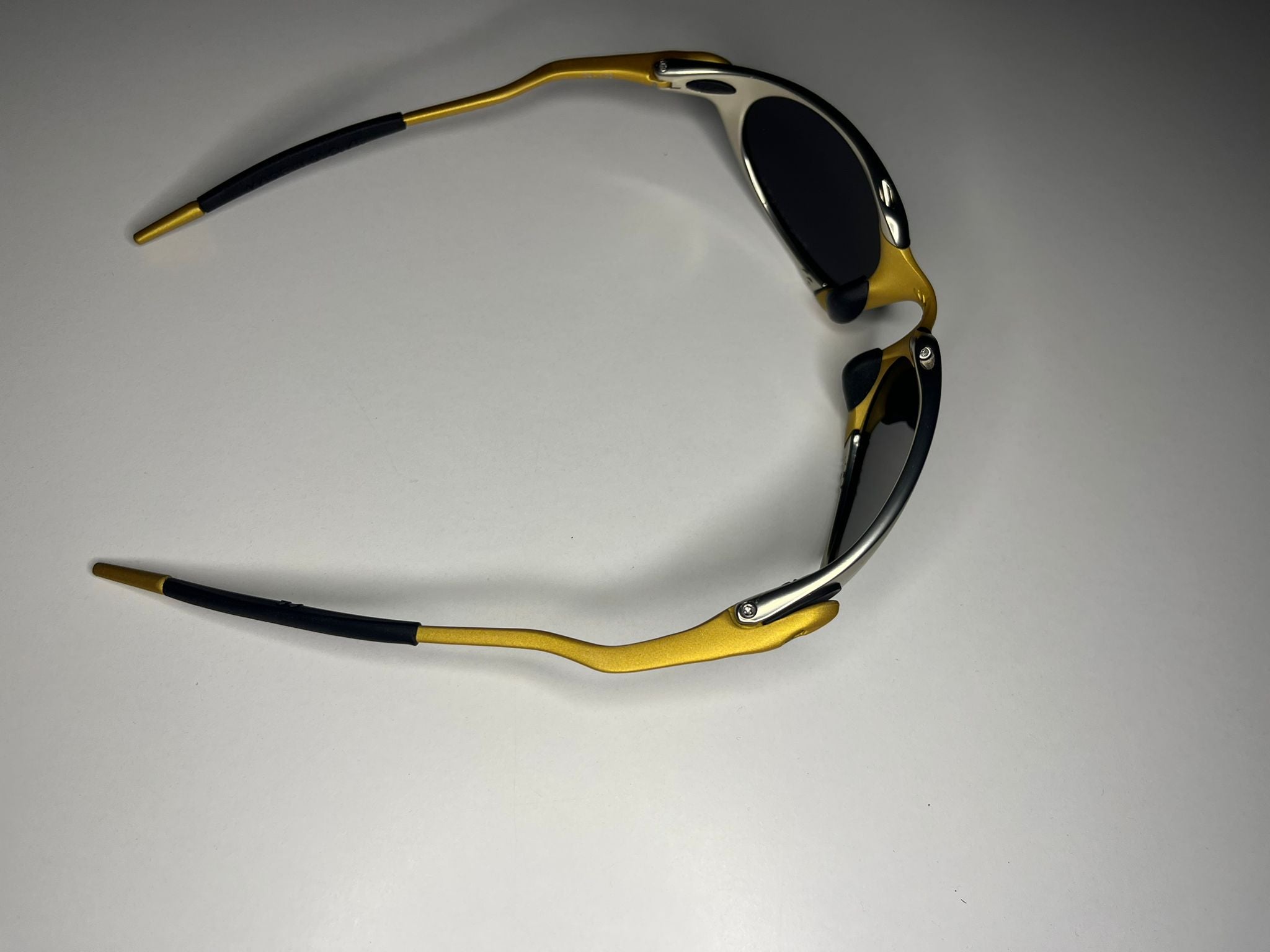 Predator- Gold and Silver Frames - Lite Blue Lenses Polarized