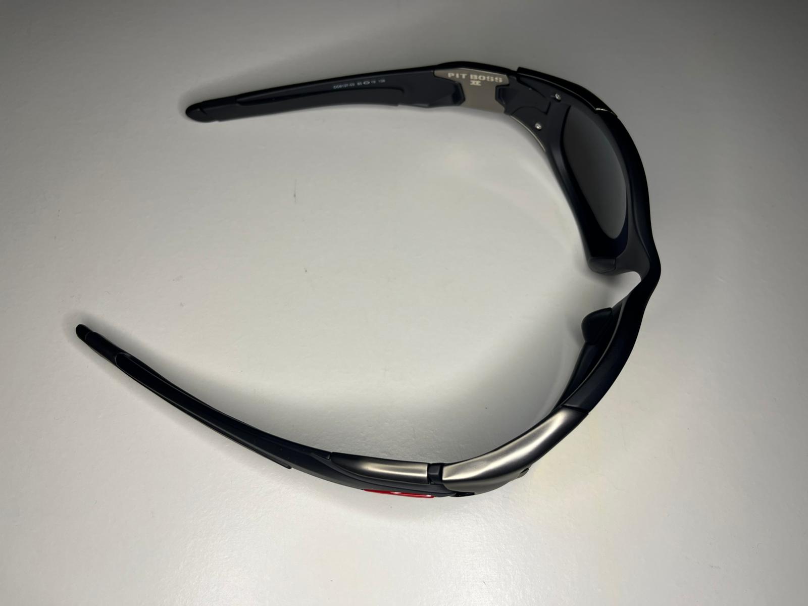 K9- Matte Black Gunmetal Frames- Ruby Lenses- Polarized