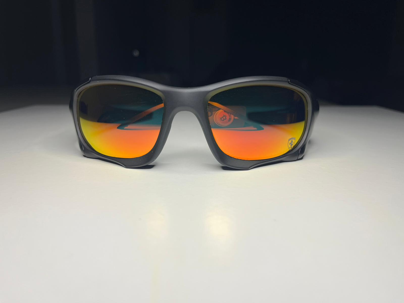 K9- Matte Black Frames- Ruby Lenses- Polarized