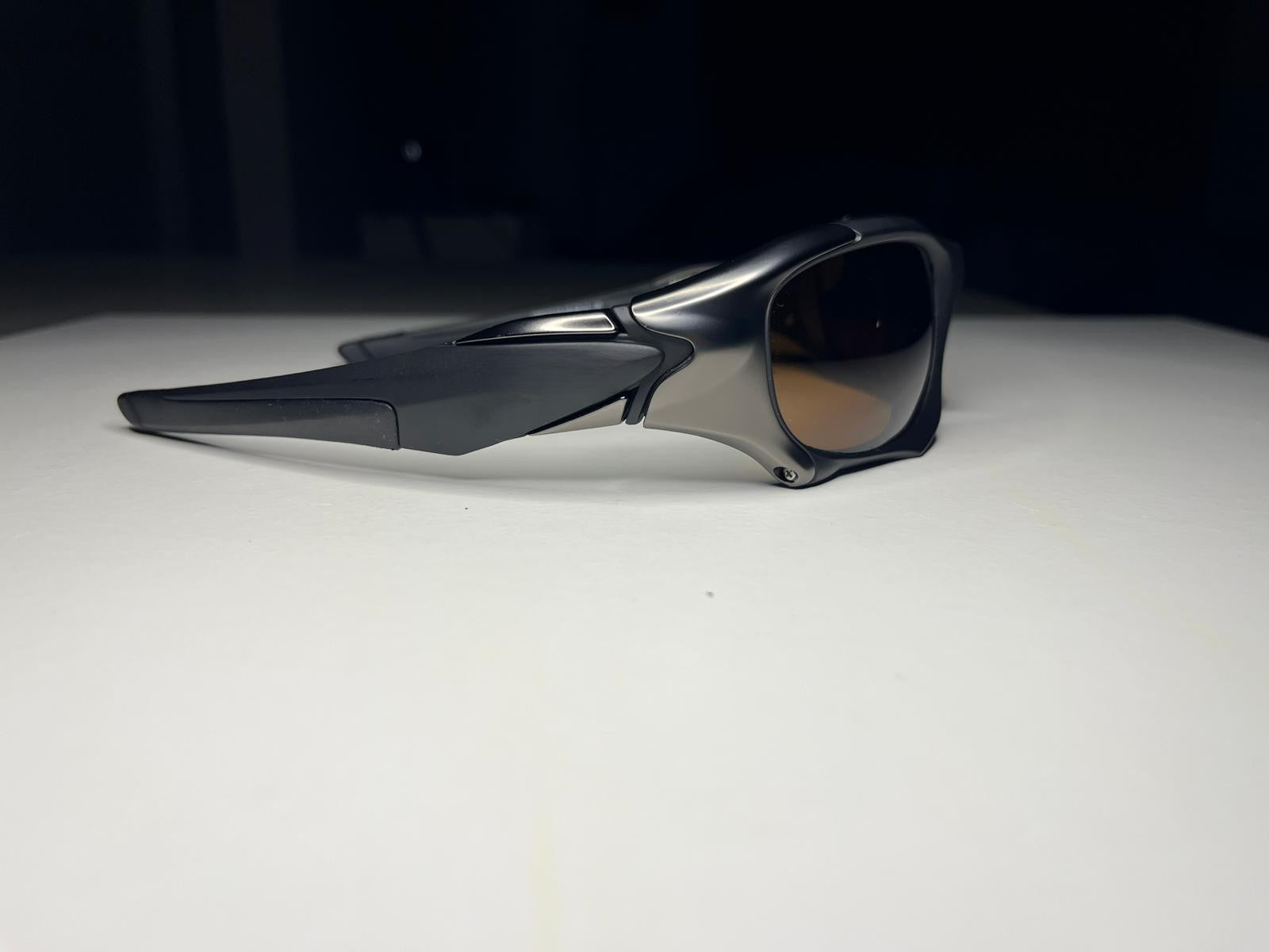 K9- Matte Black Gunmetal Frames- Matte Brown Lenses- Polarized