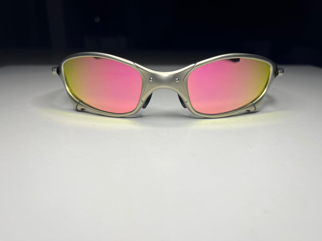 Resolute- Plasma Frames- Metallic Pink yellow Lenses- Polarized