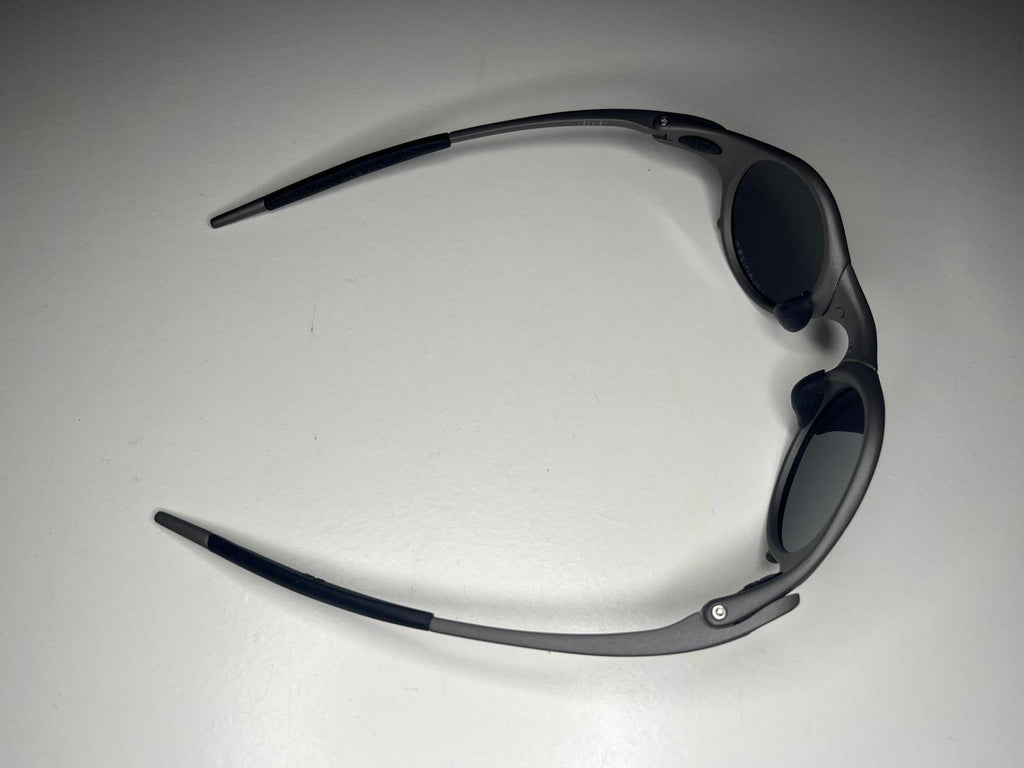 SteamPunk- Titanium Frames- Metallic Blue Lenses- Polarized