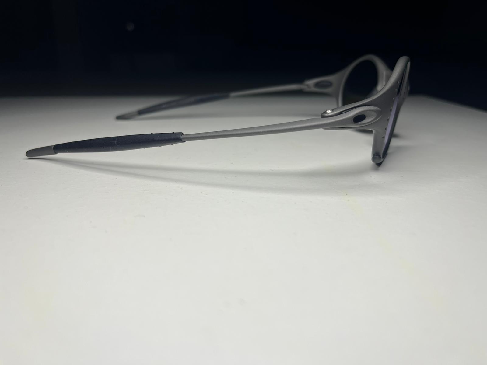 SteamPunk- Titanium Frames- Metallic Blue Green Lenses- Polarized