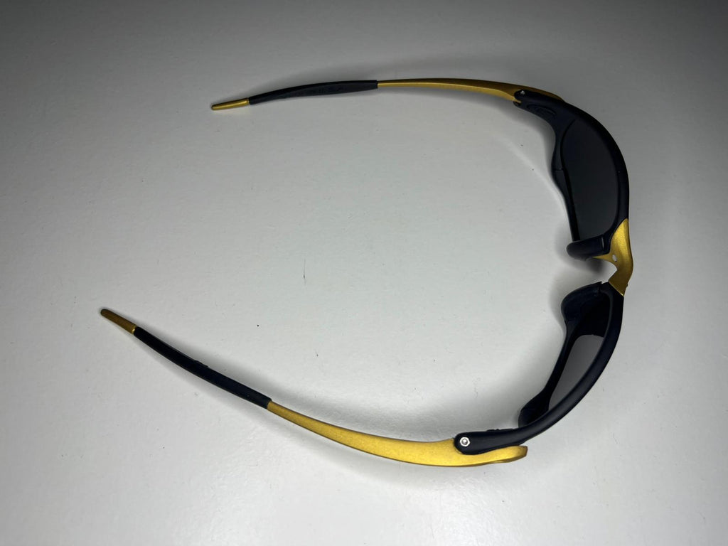 Resolute- Matte Black 24K Gold- Metallic Pink Yellow Lenses- Polarized