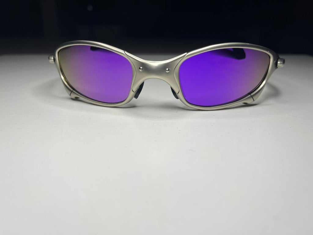 Resolute- Polished Plasma Frames- Metallic Purple Lenses- Polarized